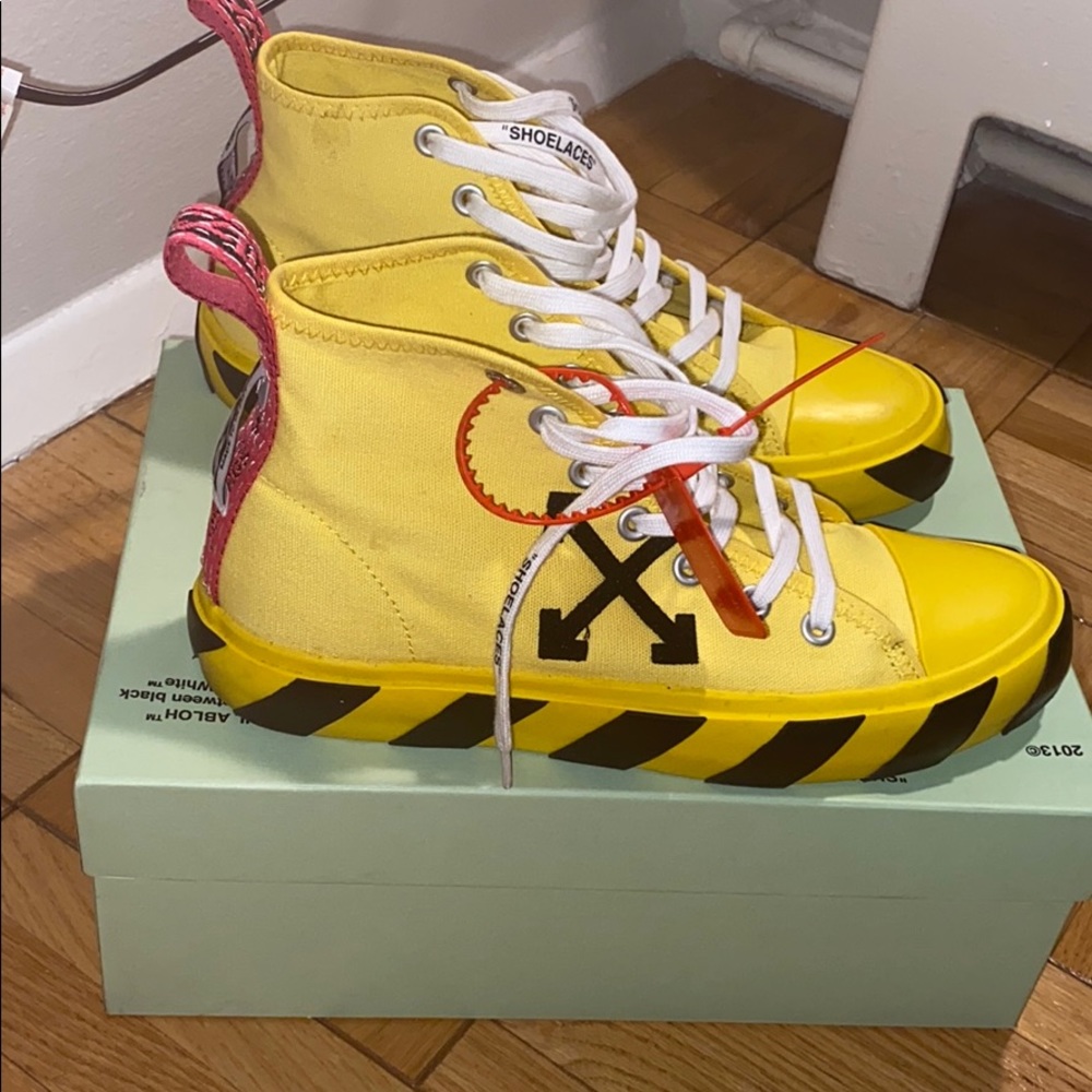 mid top sneaker off white